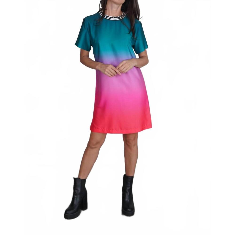 NEW THE HOUSE OF PERNA tyler dress in ombre